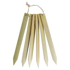 Bambus Pflanzenetiketten