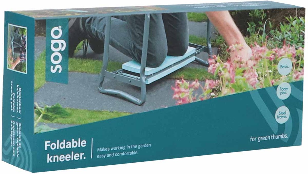 Opklapbaar kniel- en zitbankje