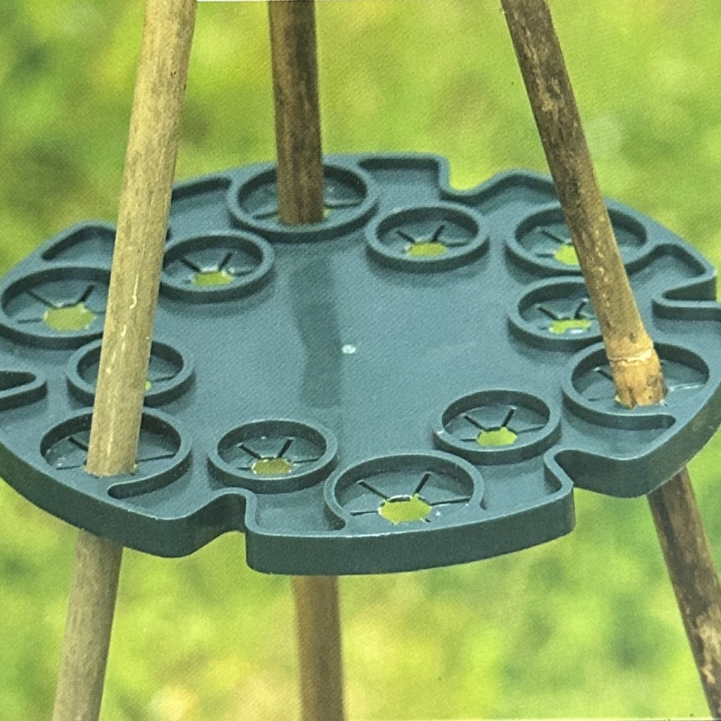 Connection ring for climbing plants set of 2