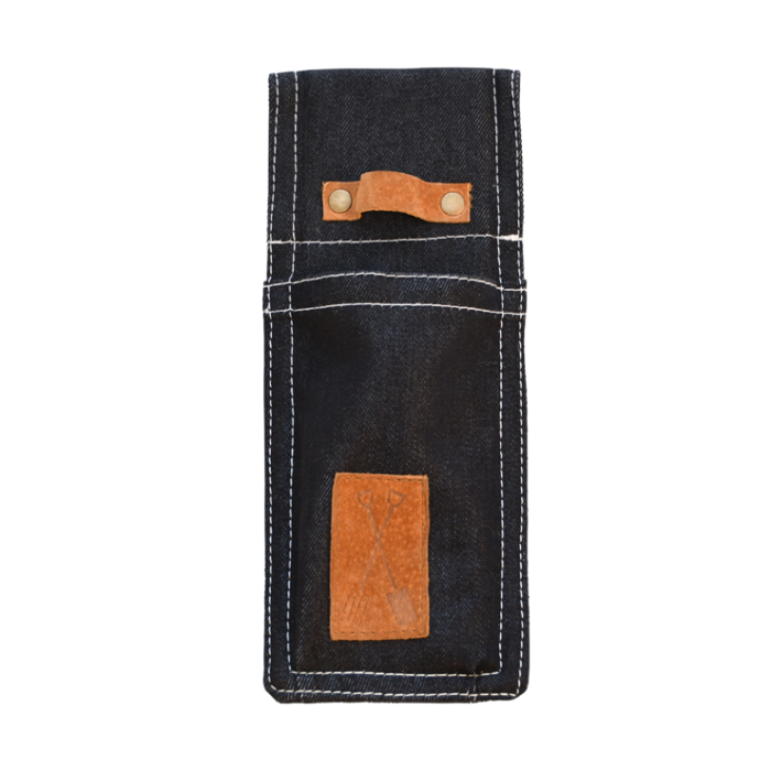 Denim pocket tool belt