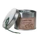 Bindfaden in einer Blechdose